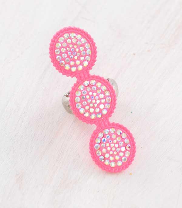 Ace High Trends RINGS,PINK COWGIRL