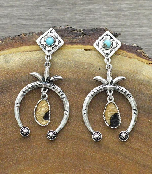 Ace High Trends EARRINGS,WESTERN HOOK EARRINGS