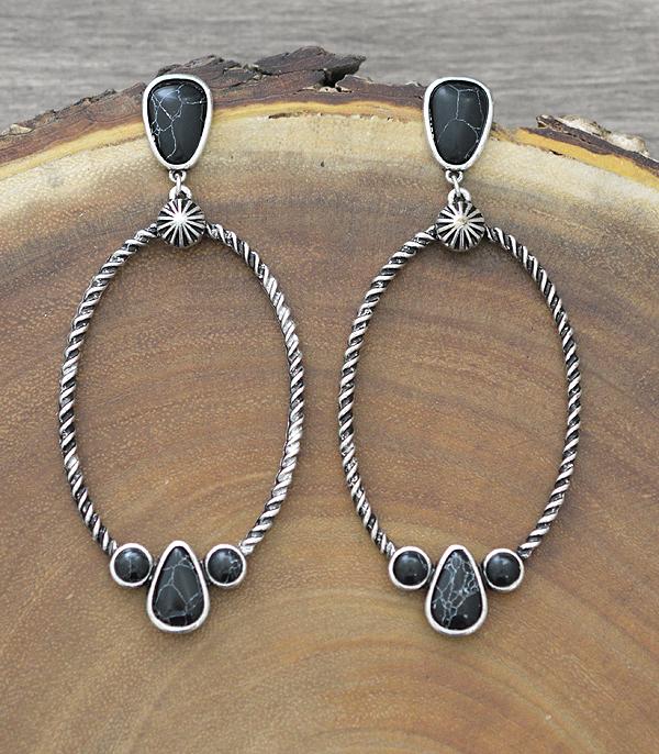 Ace High Trends EARRINGS,WESTERN POST EARRINGS