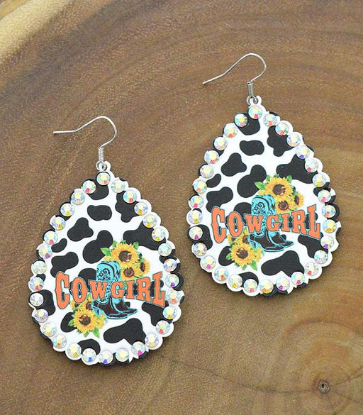 Ace High Trends EARRINGS,WESTERN HOOK EARRINGS