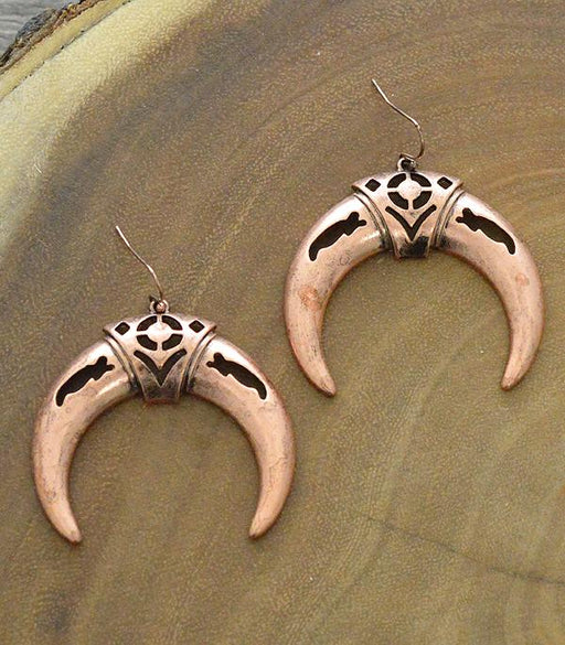 Ace High Trends EARRINGS,WESTERN SQUASH BLOSSOM EARRINGS