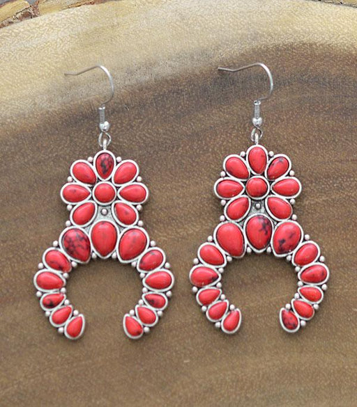 Ace High Trends EARRINGS,WESTERN SQUASH BLOSSOM EARRINGS