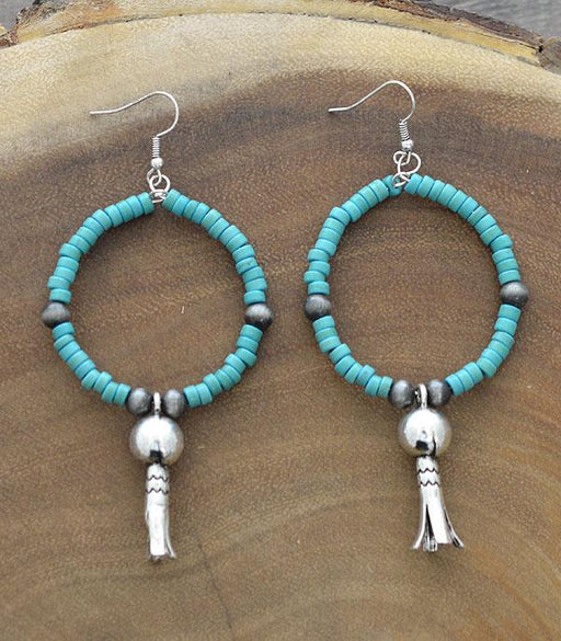 Ace High Trends EARRINGS,WESTERN SQUASH BLOSSOM EARRINGS