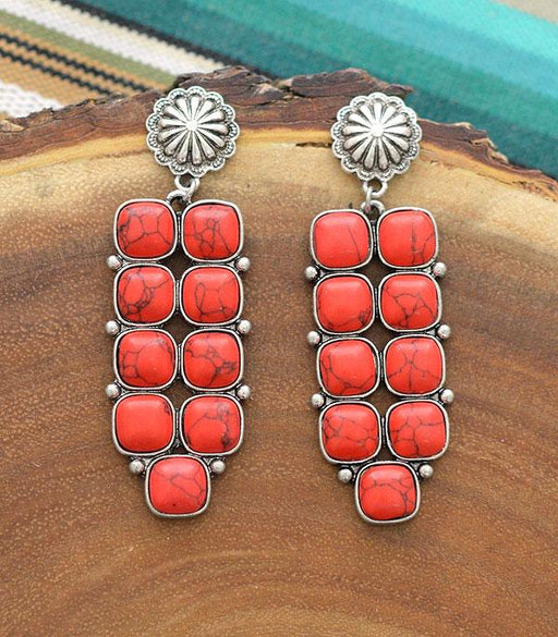 Ace High Trends EARRINGS,WESTERN POST EARRINGS