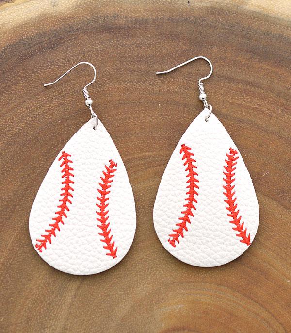 Ace High Trends EARRINGS,TRENDY EARRINGS,SPORTS THEME,BASEBALL | SOFTBALL