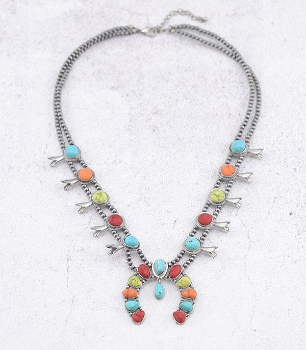 Ace High Trends NECKLACES,WESTERN SQUASH BLOSSOM NECKLACES,SALE,JEWELRY