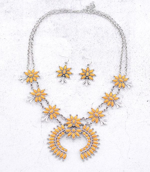 Ace High Trends NECKLACES,WESTERN SQUASH BLOSSOM NECKLACES