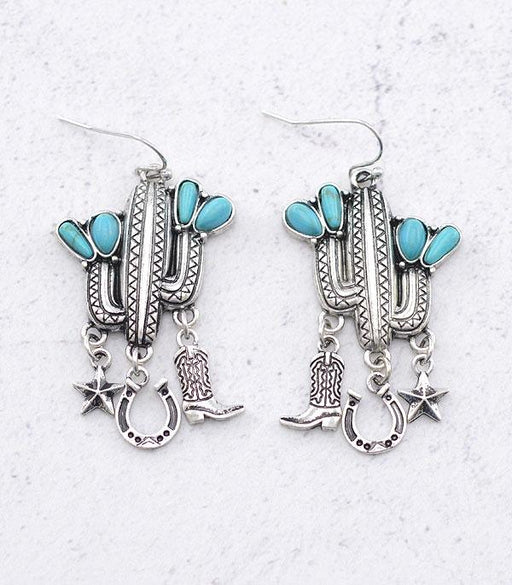 Ace High Trends EARRINGS,WESTERN HOOK EARRINGS