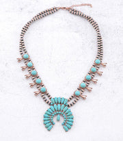 Ace High Trends NECKLACES,WESTERN SQUASH BLOSSOM NECKLACES,SALE,JEWELRY