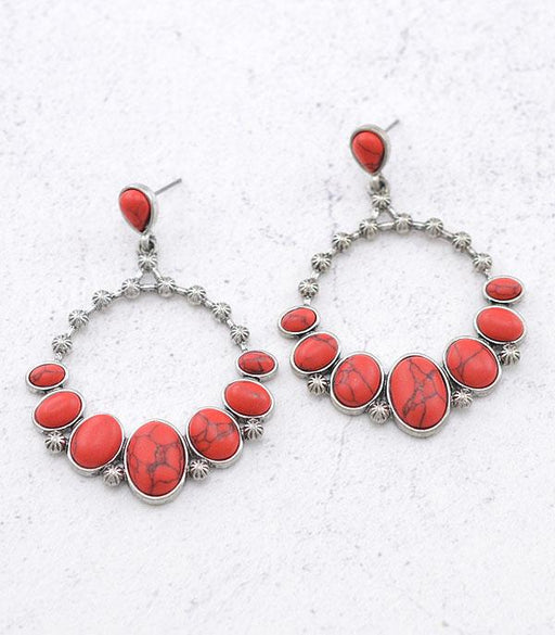 Ace High Trends EARRINGS,WESTERN POST EARRINGS