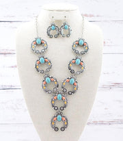 Ace High Trends NECKLACES,WESTERN SQUASH BLOSSOM NECKLACES,SALE,JEWELRY