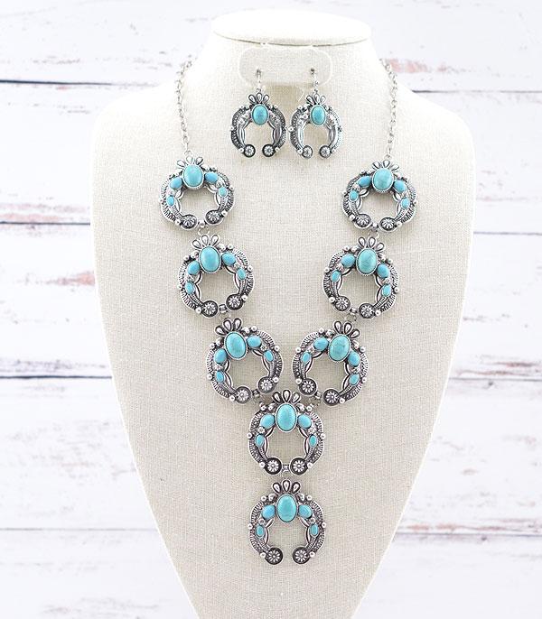 Ace High Trends NECKLACES,WESTERN SQUASH BLOSSOM NECKLACES,SALE,JEWELRY