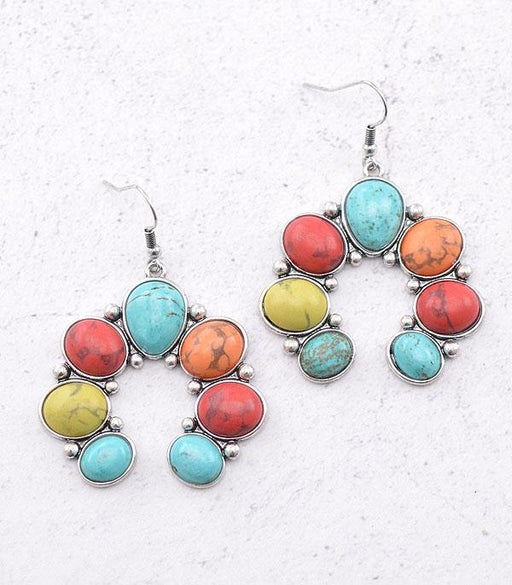 Ace High Trends EARRINGS,WESTERN SQUASH BLOSSOM EARRINGS,SALE,JEWELRY