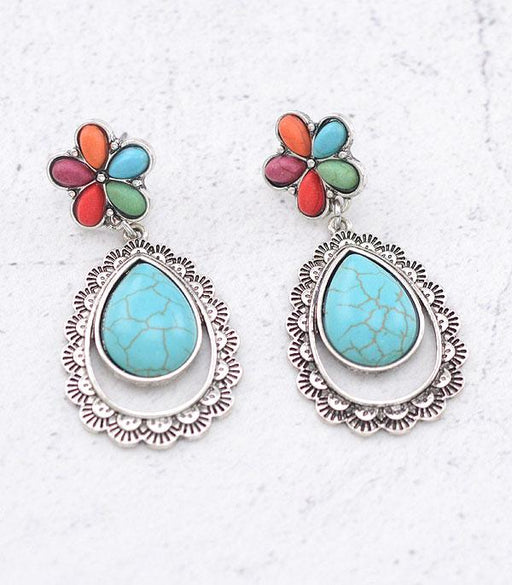Ace High Trends EARRINGS,WESTERN POST EARRINGS
