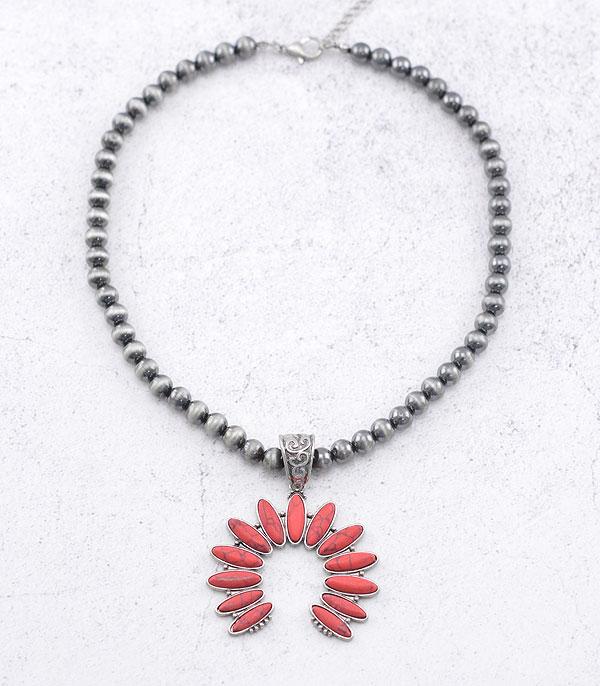 Ace High Trends NECKLACES,WESTERN SQUASH BLOSSOM NECKLACES