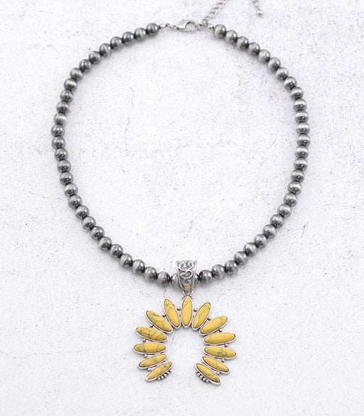 Ace High Trends NECKLACES,WESTERN SQUASH BLOSSOM NECKLACES