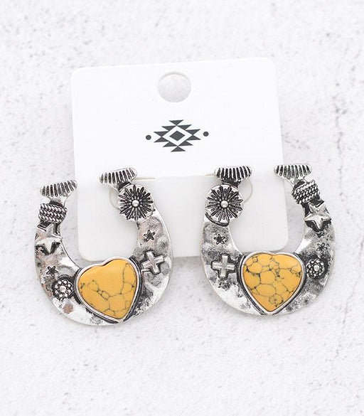 Ace High Trends EARRINGS,WESTERN POST EARRINGS