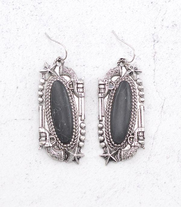 Ace High Trends EARRINGS,WESTERN HOOK EARRINGS