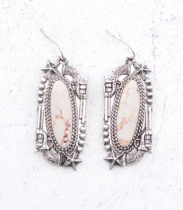 Ace High Trends EARRINGS,WESTERN HOOK EARRINGS