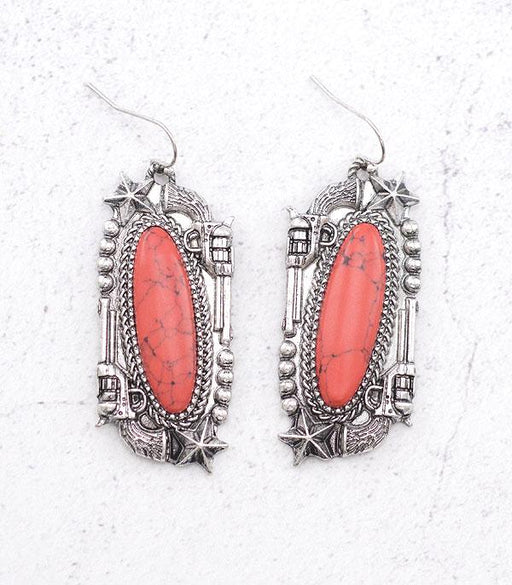 Ace High Trends EARRINGS,WESTERN HOOK EARRINGS