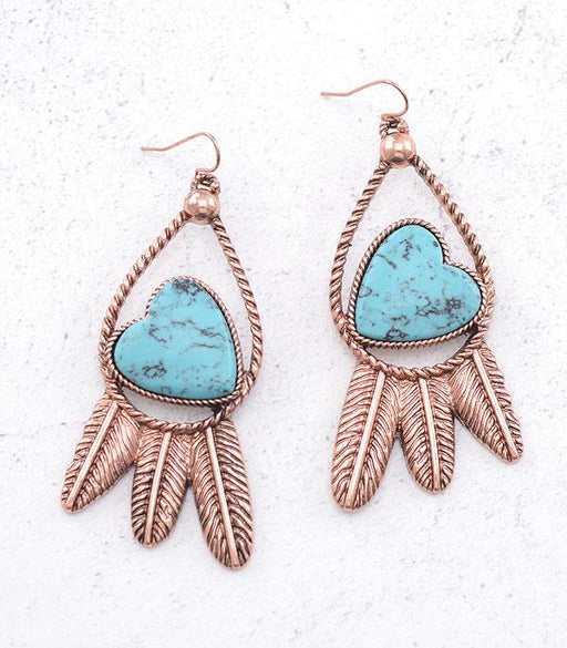Ace High Trends EARRINGS,WESTERN HOOK EARRINGS