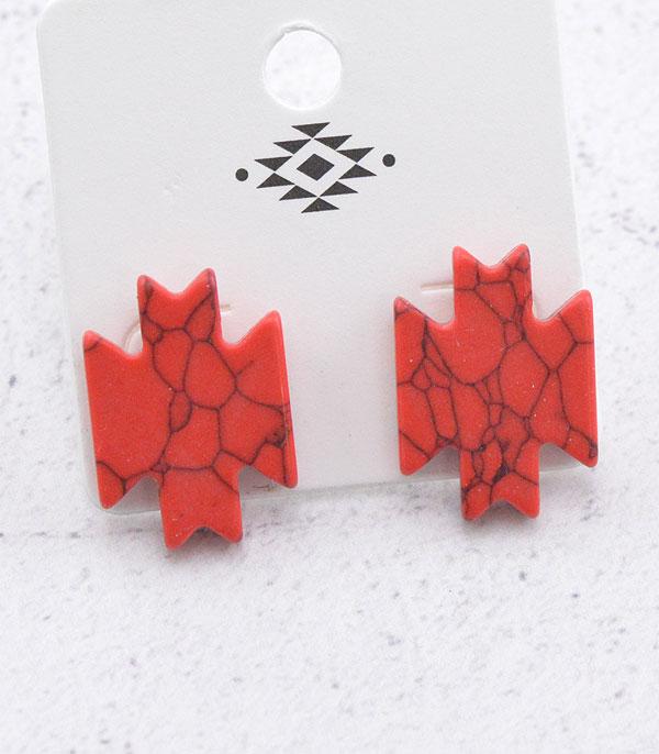 Ace High Trends EARRINGS,WESTERN POST EARRINGS