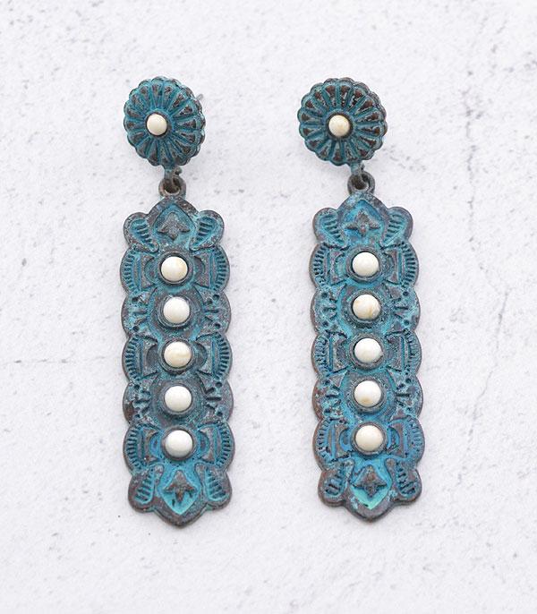 Ace High Trends EARRINGS,WESTERN POST EARRINGS