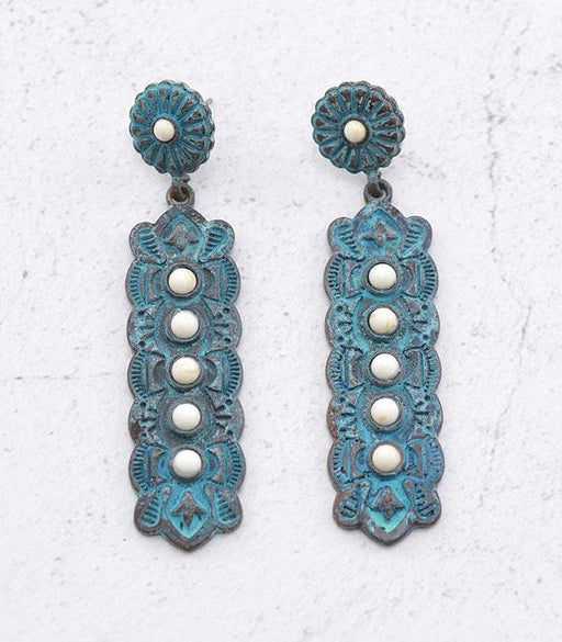 Ace High Trends EARRINGS,WESTERN POST EARRINGS