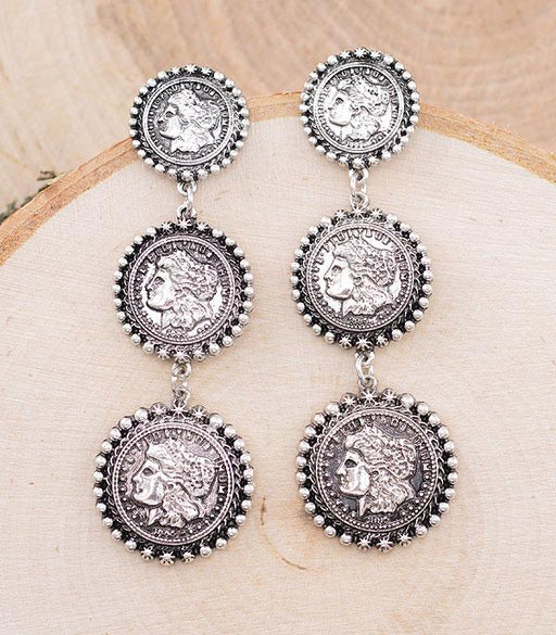 Ace High Trends EARRINGS,WESTERN POST EARRINGS