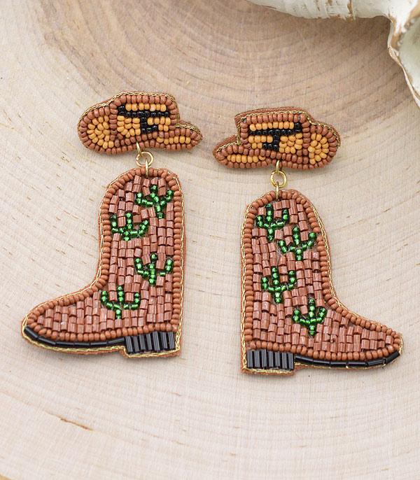 Ace High Trends EARRINGS,WESTERN POST EARRINGS
