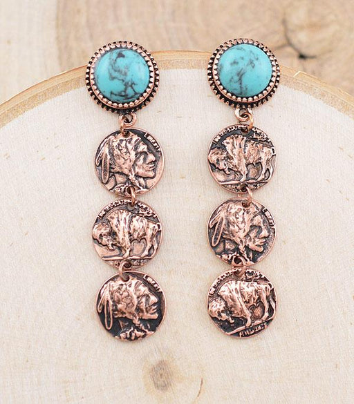 Ace High Trends EARRINGS,WESTERN POST EARRINGS