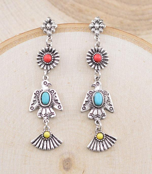 Ace High Trends EARRINGS,WESTERN POST EARRINGS