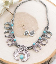 Ace High Trends NECKLACES,WESTERN SQUASH BLOSSOM NECKLACES