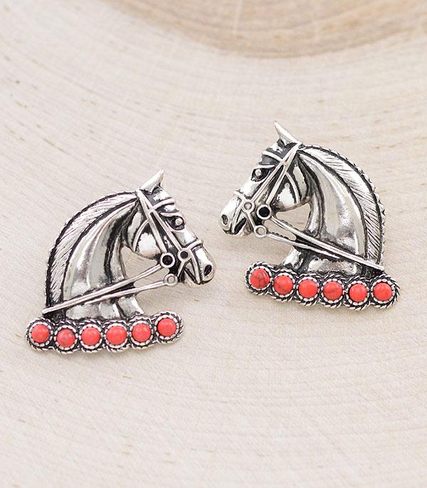 Ace High Trends EARRINGS,WESTERN POST EARRINGS