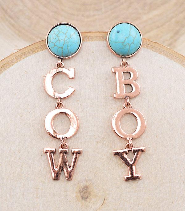 Ace High Trends EARRINGS,WESTERN POST EARRINGS