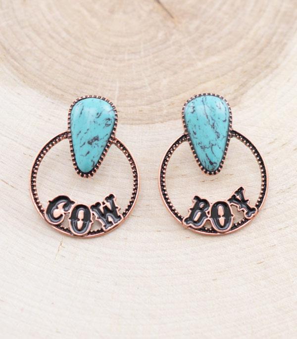 Ace High Trends EARRINGS,WESTERN POST EARRINGS
