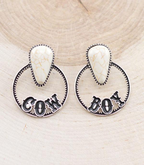Ace High Trends EARRINGS,WESTERN POST EARRINGS