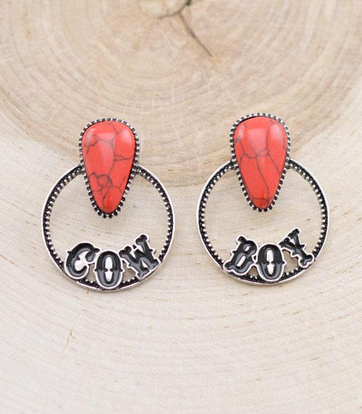 Ace High Trends EARRINGS,WESTERN POST EARRINGS