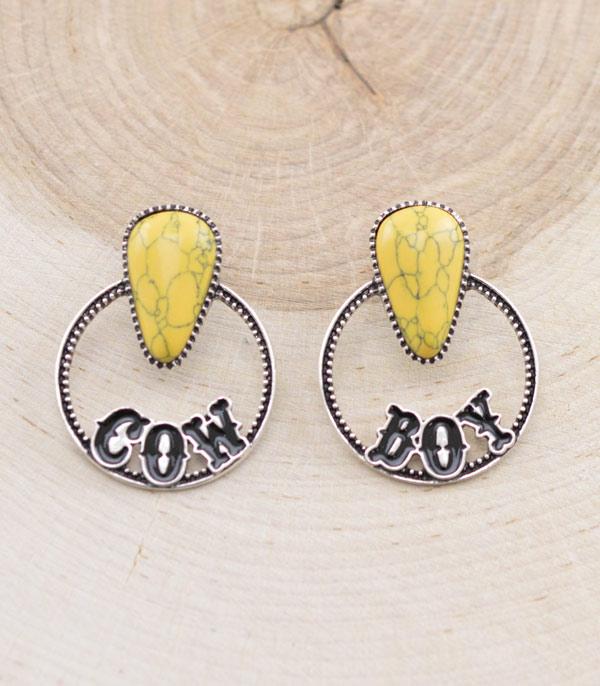 Ace High Trends EARRINGS,WESTERN POST EARRINGS