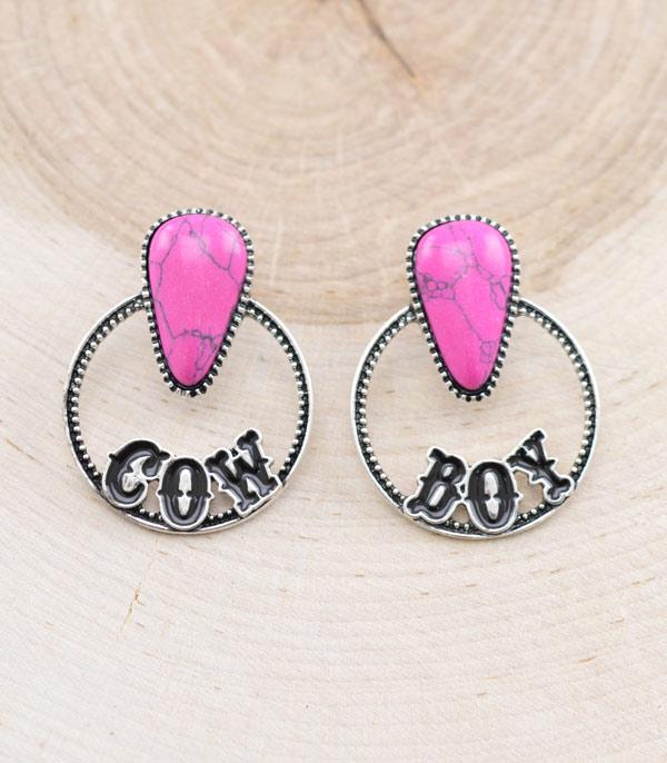 Ace High Trends EARRINGS,WESTERN POST EARRINGS
