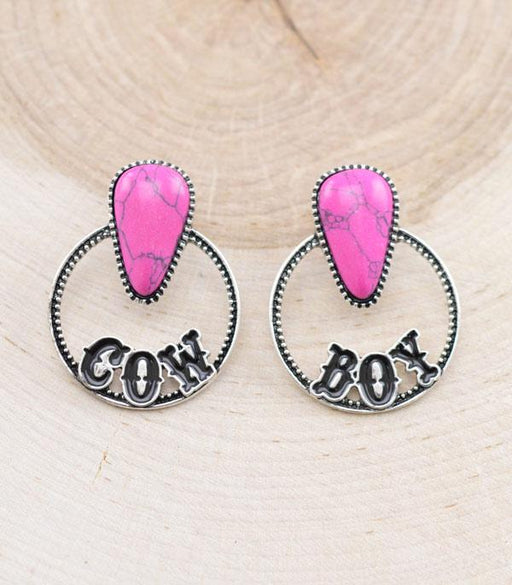Ace High Trends EARRINGS,WESTERN POST EARRINGS