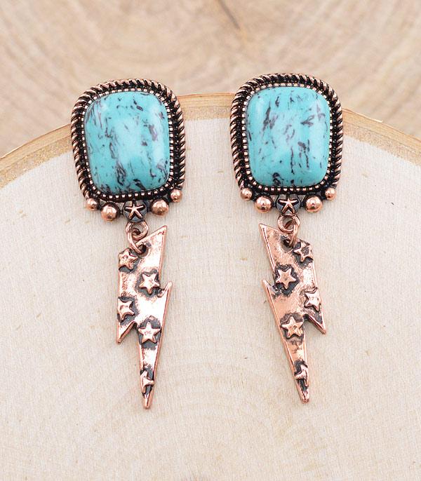 Ace High Trends EARRINGS,WESTERN POST EARRINGS