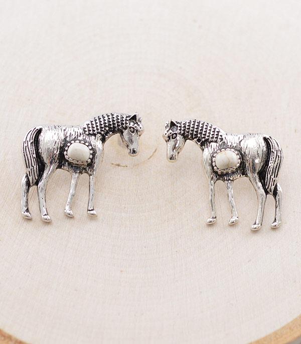 Ace High Trends EARRINGS,WESTERN POST EARRINGS