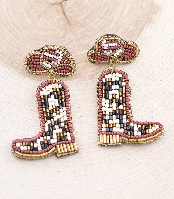 Ace High Trends EARRINGS,WESTERN POST EARRINGS