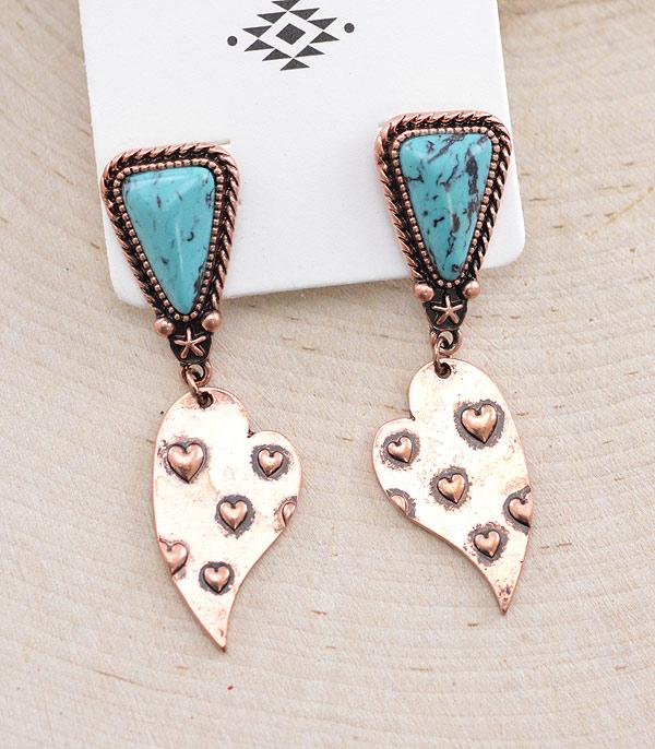 Ace High Trends EARRINGS,WESTERN POST EARRINGS
