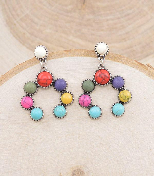 Ace High Trends EARRINGS,WESTERN SQUASH BLOSSOM EARRINGS