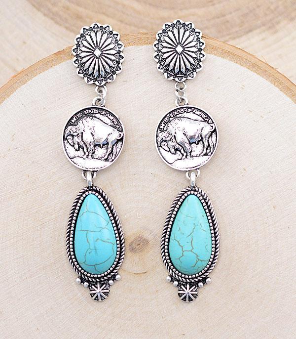 Ace High Trends EARRINGS,WESTERN POST EARRINGS