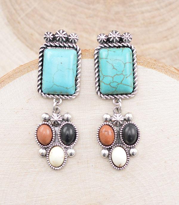 Ace High Trends EARRINGS,WESTERN POST EARRINGS
