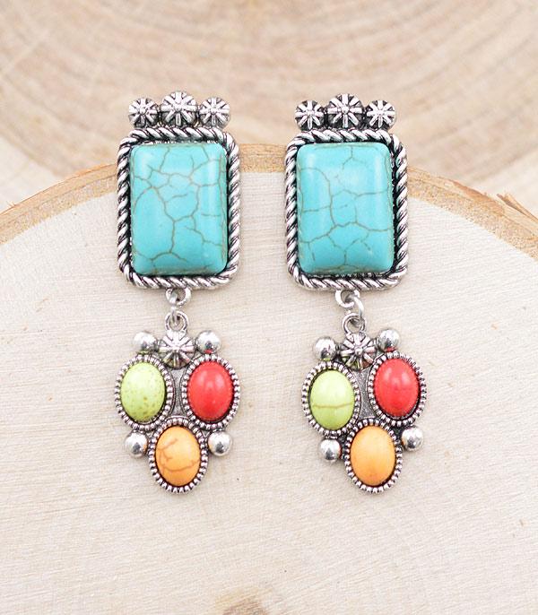 Ace High Trends EARRINGS,WESTERN POST EARRINGS