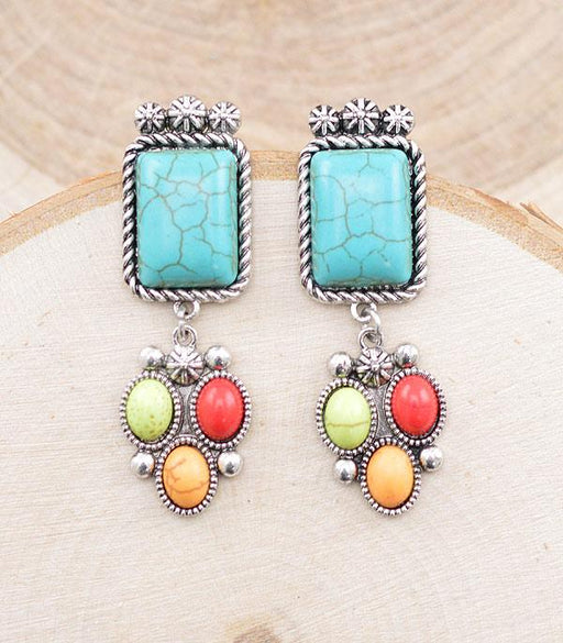 Ace High Trends EARRINGS,WESTERN POST EARRINGS